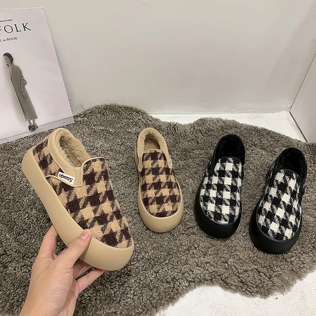 ウィンターベルベットカジュアルレッドブーツ 靴 シューズ コットン 冬物 フェイクシューズ2031614981