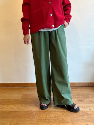 TICCA / コットンギャバワイドパンツ