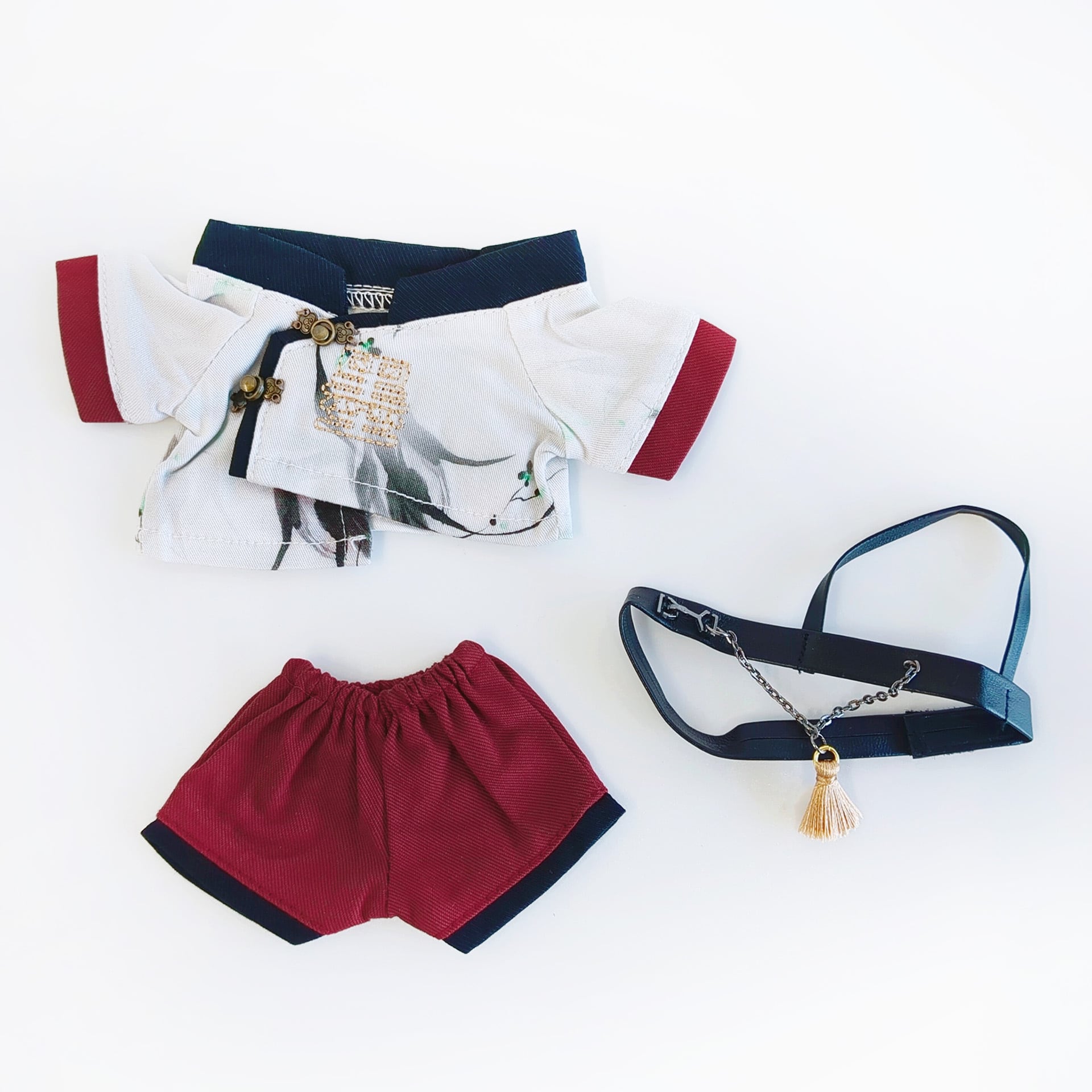 7C-1236【20cm】ハーネス付き中華装 | Little Closet │ ぬい服・ぬい