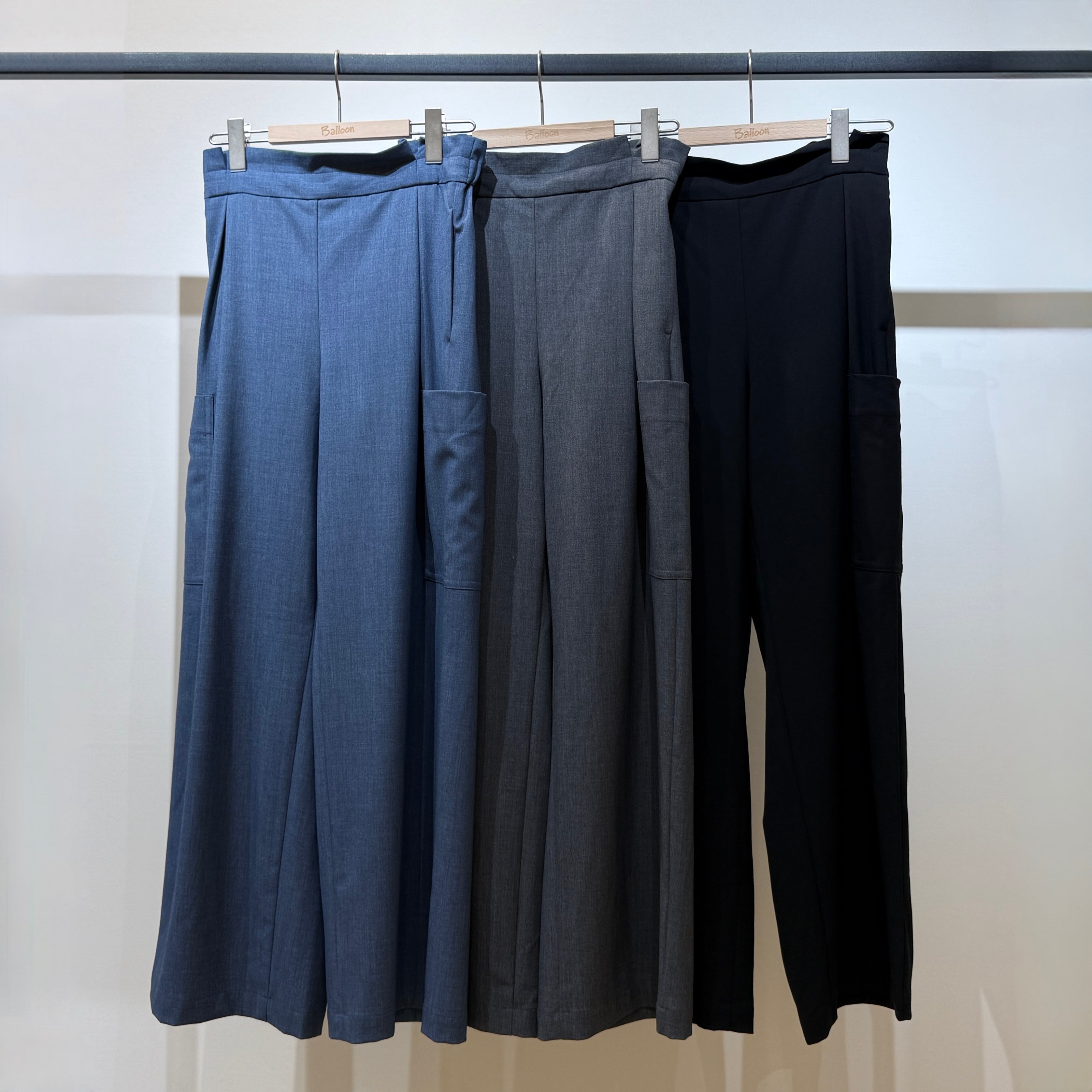 TRワイドポケット付きパンツ