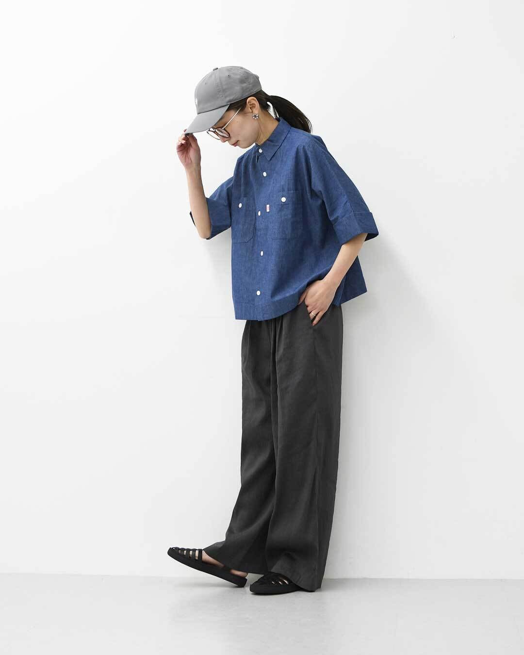 DANTON [ダントン] W COTTON DOLMAN WORK SHIRT [DT-B0345SCA