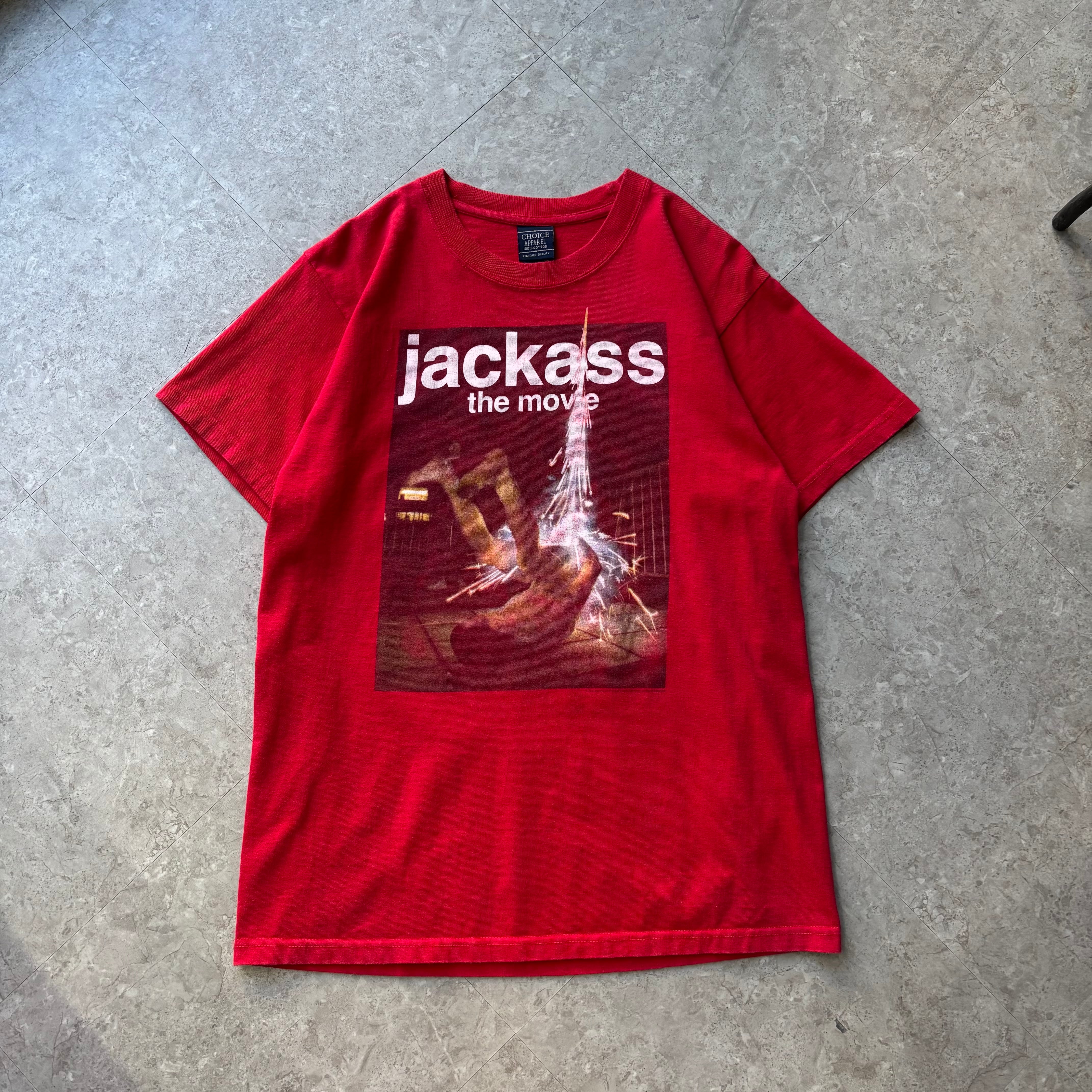 00s Jackass : The Movie "Bottle rocket" T-shirt【仙台店】