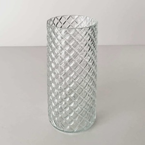 フラワーベース サル23.5 ガラス クリア 花瓶 / Sal Vase Clear 23.5cm