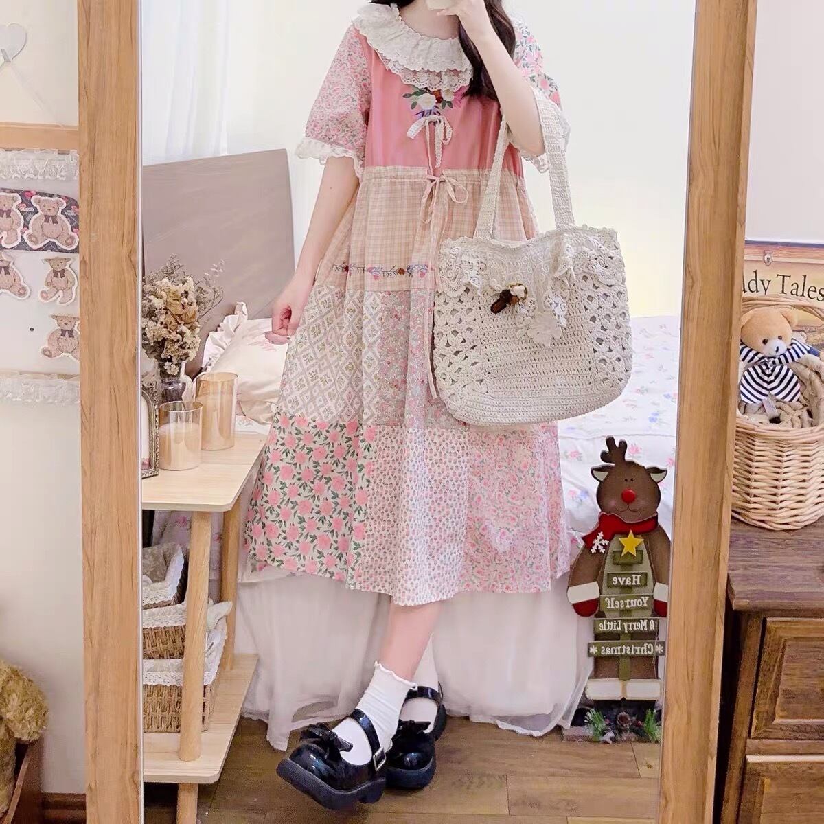 ワンピース ワンピース 黄色 ワンピース ピンク 赤 ワンピース 花柄