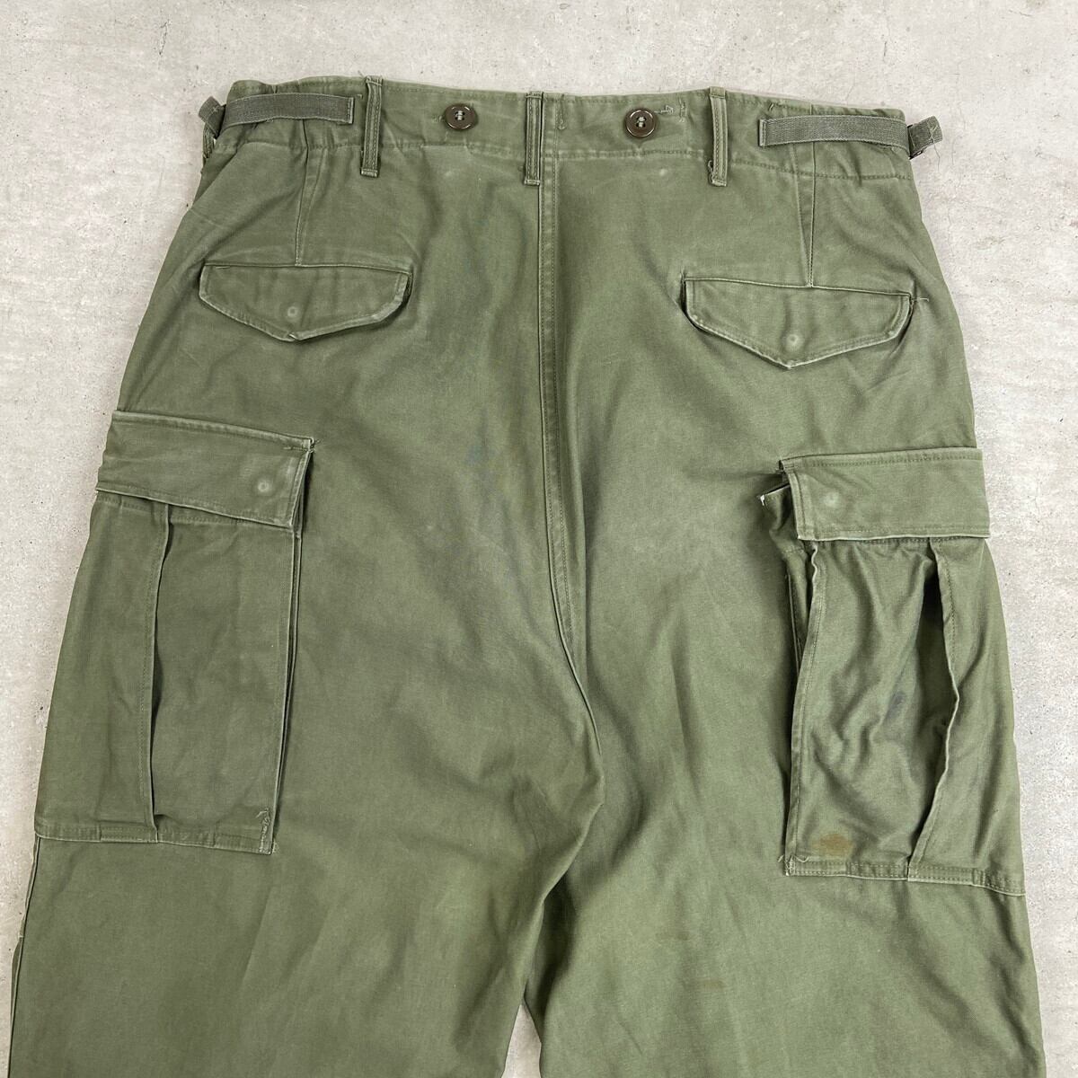 50年代 U.S.ARMY 米軍実品 M-51 フィールドパンツ メンズW35相当 古着