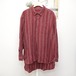 Checked Grandpa Shirt Red