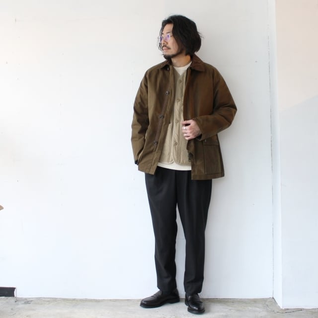 Soundman パラフィンキャンバスフィールドコート Fedora / 533M-353W