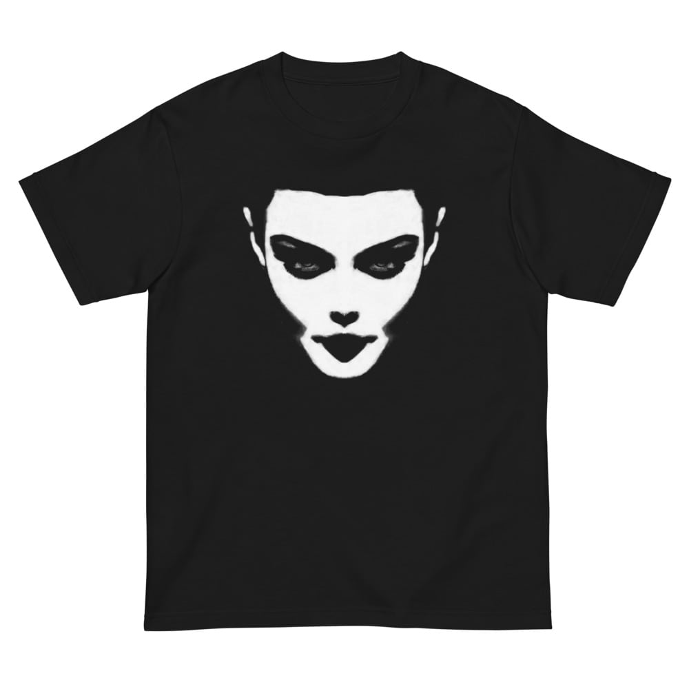 306】Bold Face Tee Black | My little brothers
