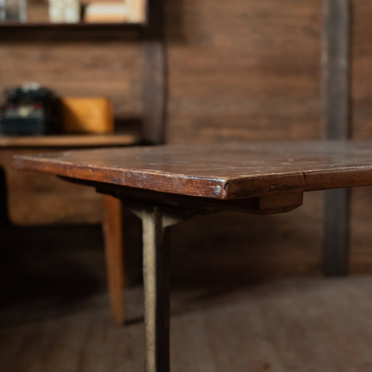 Work Table / ワークテーブル〈 机・ダイニングテーブル・作業台・鉄脚