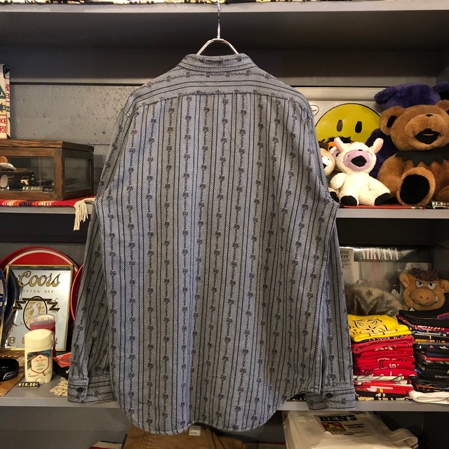 Band Collar Pullover Shirt VOSTOK