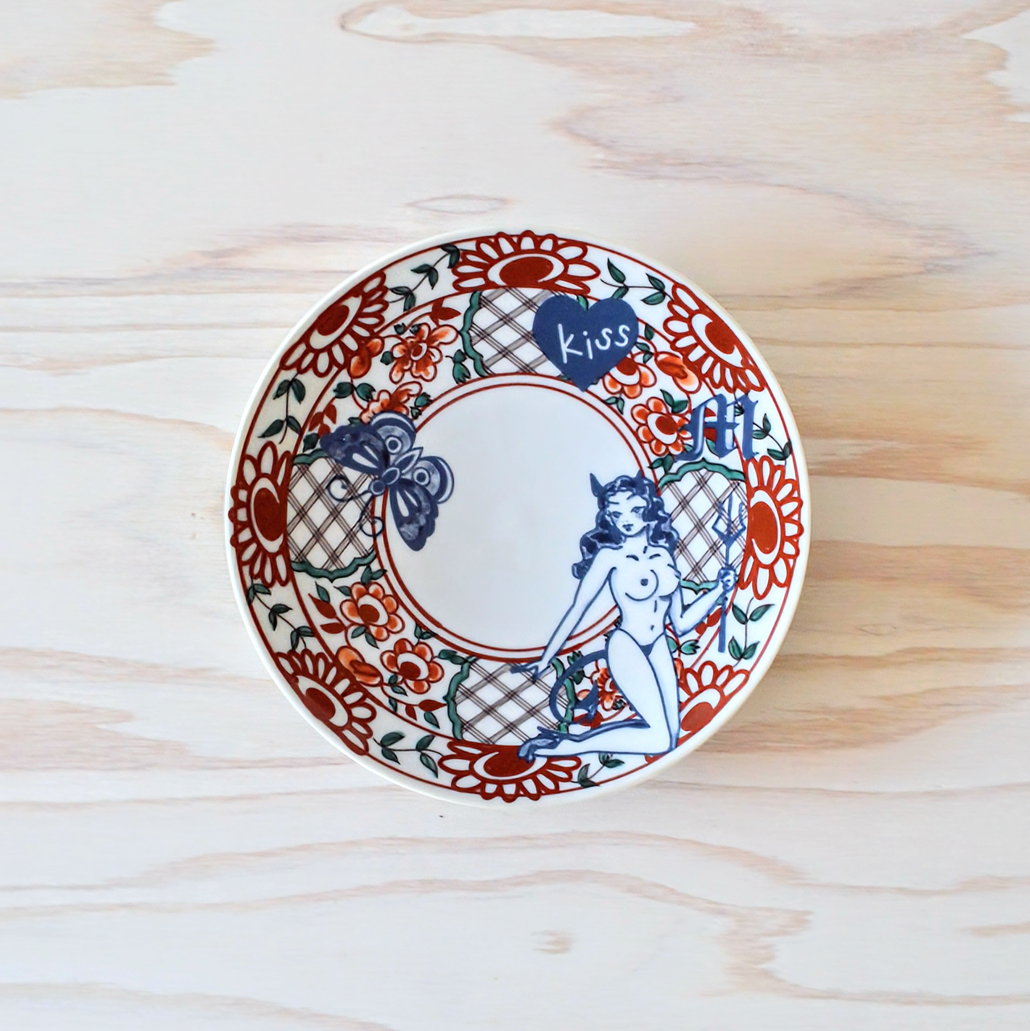 RESTOCK】MIZUKI KUTANI / TATTOO Plate 5寸 #7 | MA STORE