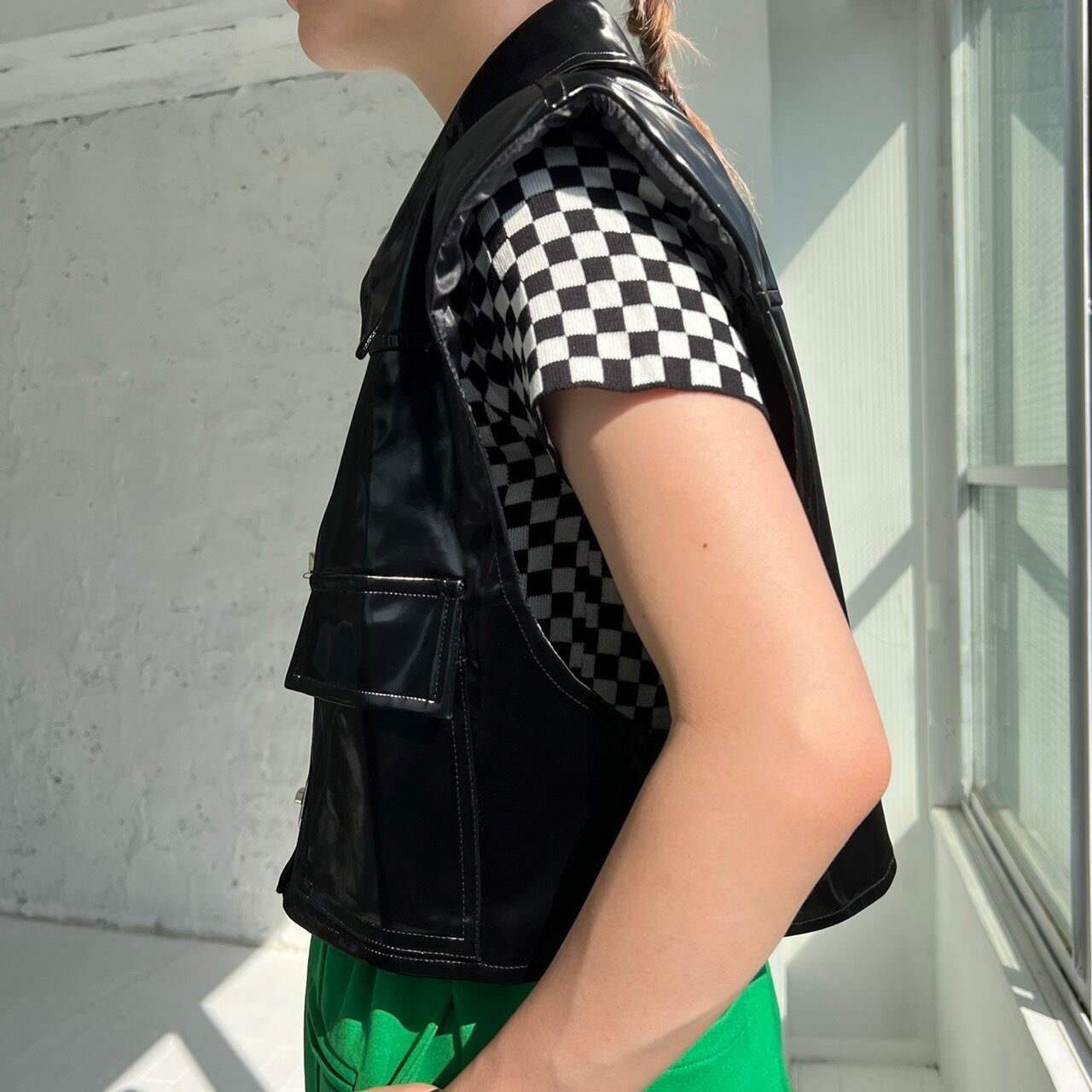 NADIA エナメルジャケット エナメルジャケット