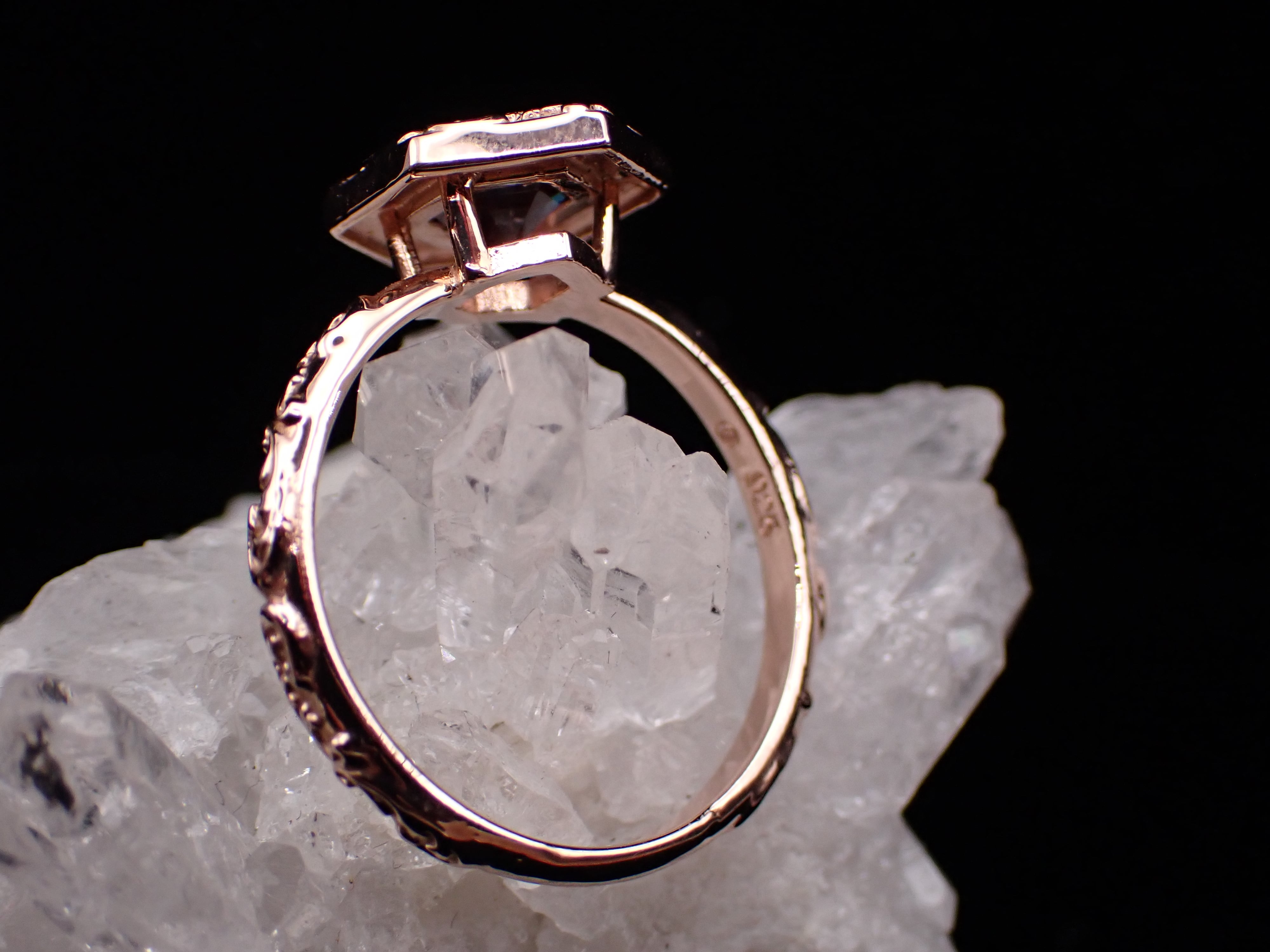 R.nouveau 】Rupee ring✳︎合成アレキサンドライト PG 13.5号