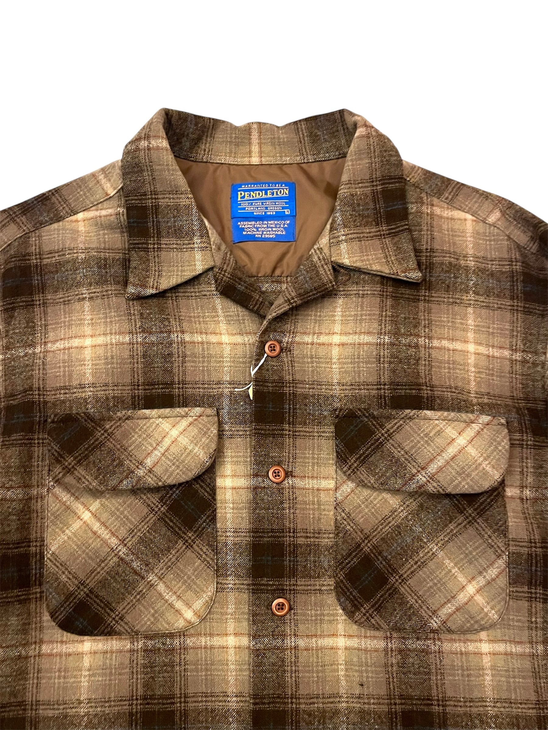 80s Pendleton ペンドルトン ボードシャツ シャドウチェック 【公式通販】