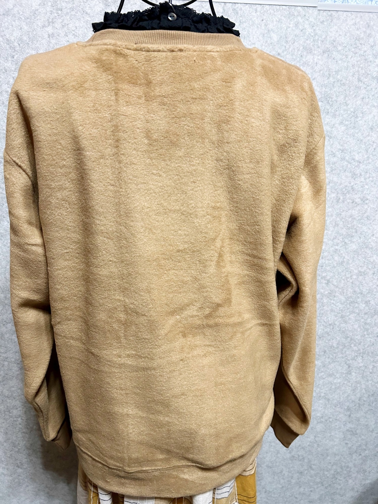 ふわふわフリース　プルオーバー　長袖