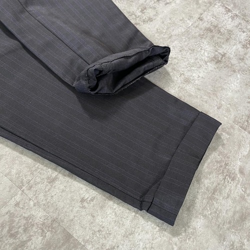 00s old PRADA stripe イタリア製 48 slacks 詳細写真11