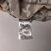 adidas アディダス adipure カモフラ 半袖ポロシャツ M/ベージュ 系