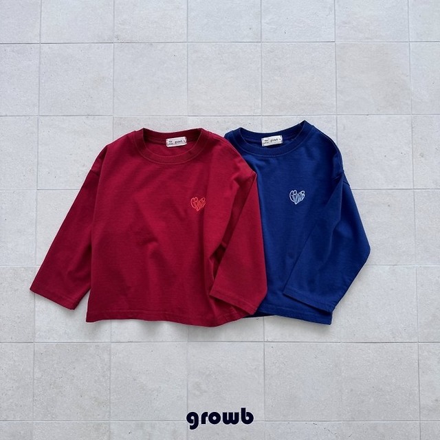 韓国子供服 / growb / growＴシャツ / 秋服 *XS~JM*