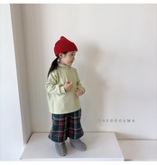 ザゴグマ / THE GOGUMA / マルチボーダーハイネックT / 韓国子供服 / キッズ / 26winter〖取寄〗*XS~XL*