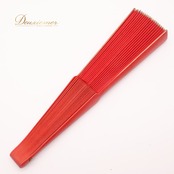 フラメンコ 小物 Abanico Español 32cm アバニコ レッド系 ゴールド系 扇子 せんす 赤 真っ赤 柄 模様 小道具 ダンス小物 練習 レッスン 舞台 発表会 イベント ダンス ステージ フラメンコ小物 明るい 鮮やか 目立つ 華やか おしゃれ 縁