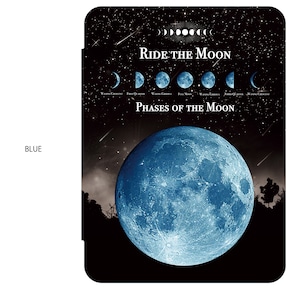 架空の洋書、月の事柄が描かれた "RIDE THE MOON" iPadケース