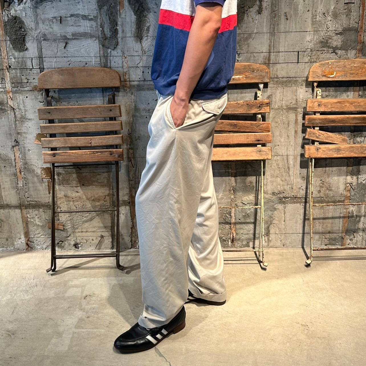 USED ITEM】 ポロゴルフ ラルフローレン2タックパンツ. | glamour online