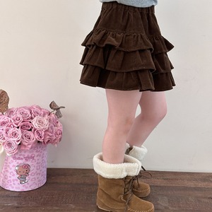 秋レトロコーデュロイスカート