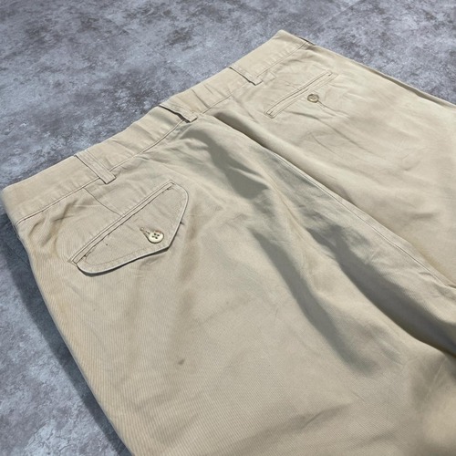 90-00s Ralph Lauren 2タックチノパン 38/32 詳細写真13