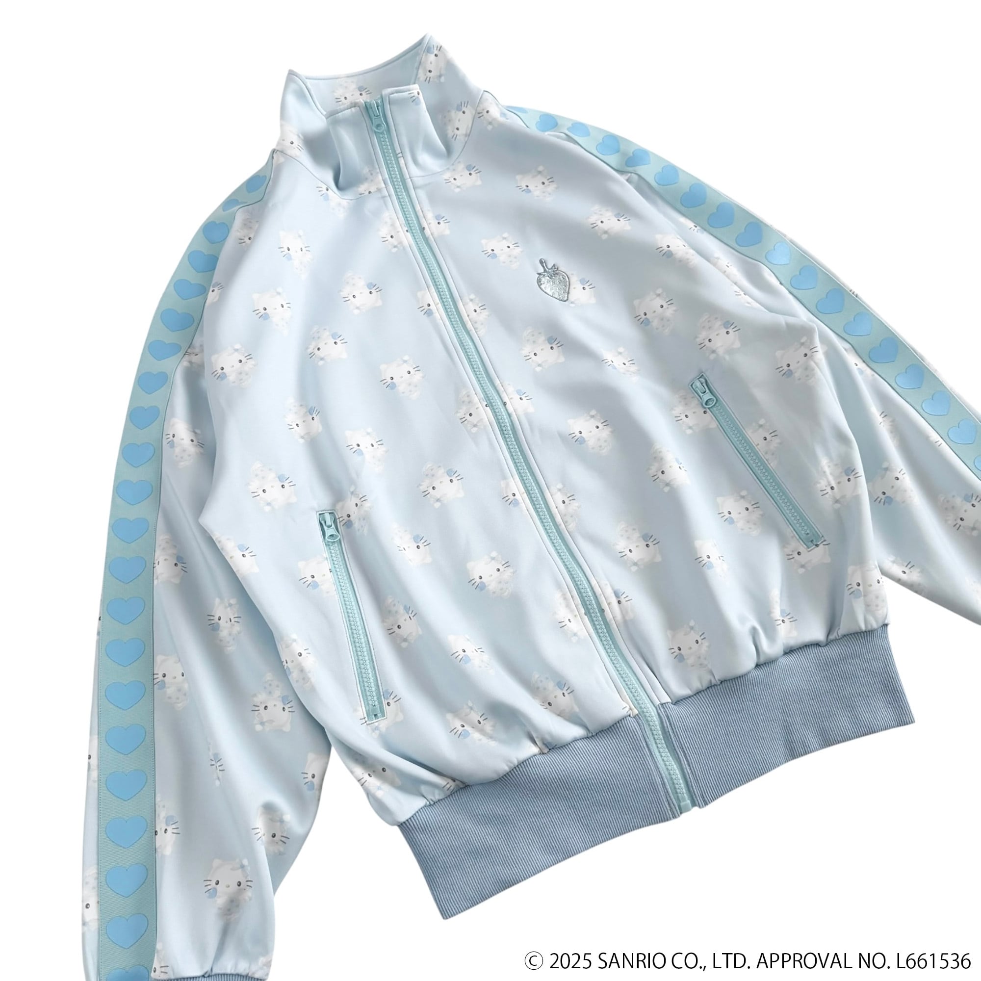 ハローキティ(エンジェル) ブルー トラックジャケット