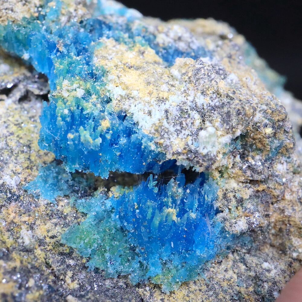 鉱物標本】カルカンサイト/胆礬(たんばん)/鉱石標本/天然石/硫酸銅の結晶/