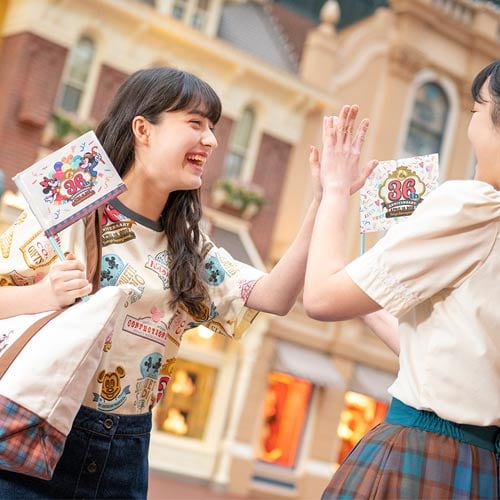 フラッグ 東京ディズニーランド 限定 36周年 アニバーサリー グッズ