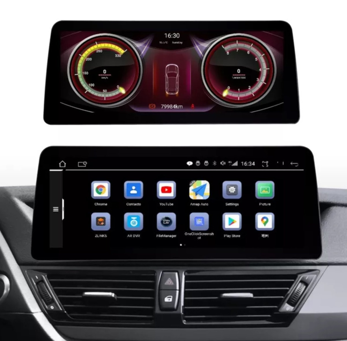 12.3インチ BMW X1 E84 アンドロイドナビ アンドロイド11 NBT 2G 