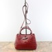 .LONGCHAMP CROCODILE EMBOSSED LEATHER 2WAY SHOULDER BAG/ロンシャンロゾクロコダイル型押しレザー2wayショルダーバッグ 2000000069043