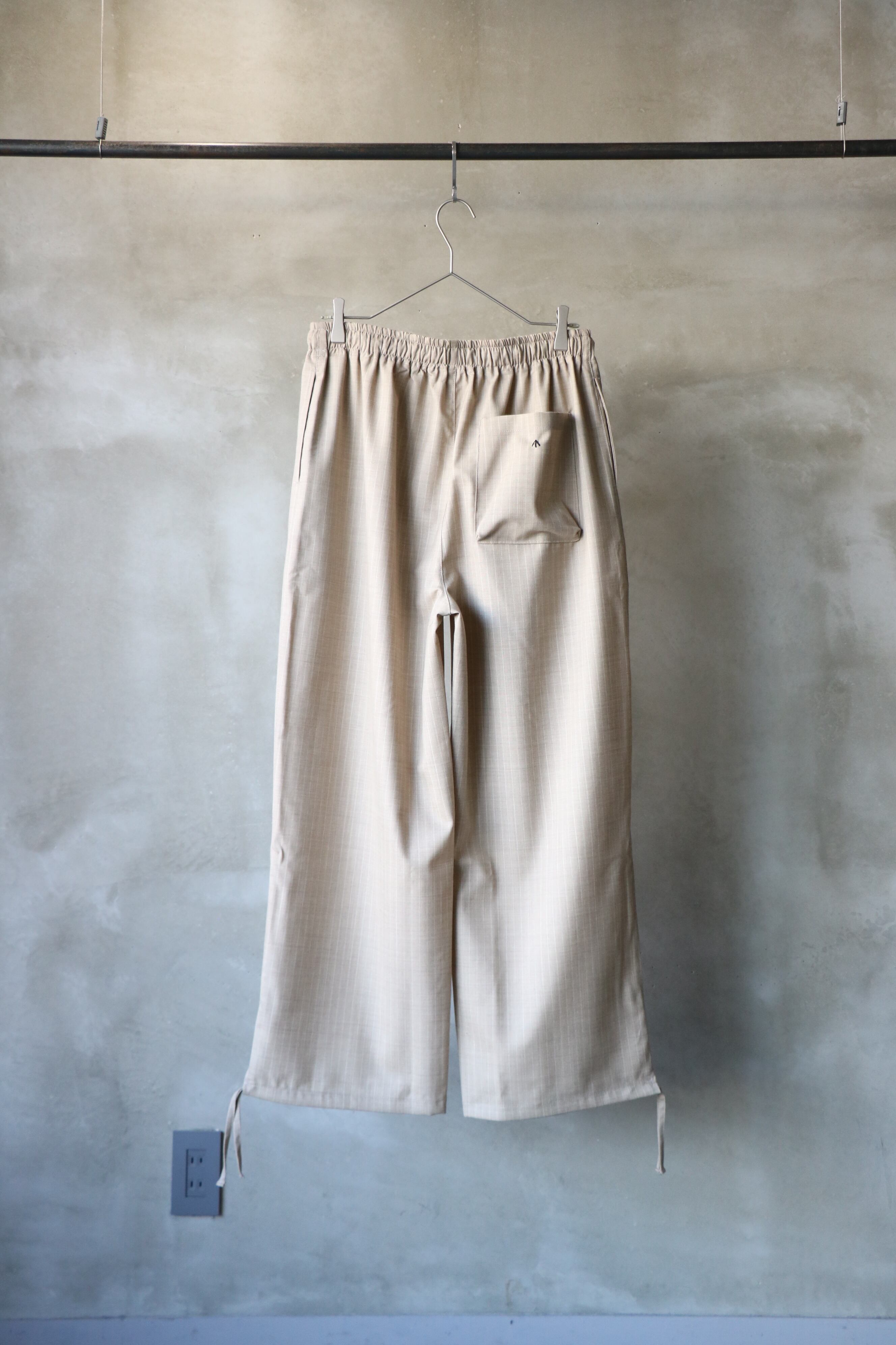 satou / Wool st easy trousers / PT25005 / サトウ ウールイージー 