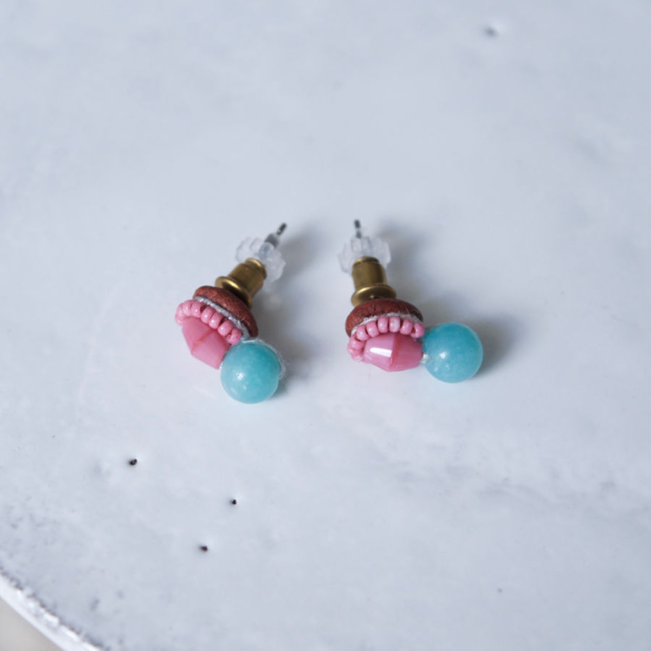 【取り寄せのみ】tamas(タマス) 「Blister (Sky)」イヤリング&ピアス