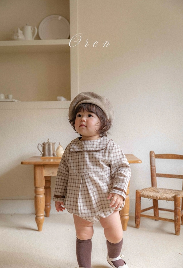 即納⌇oren / ( bebe ) Brunette mini check suit