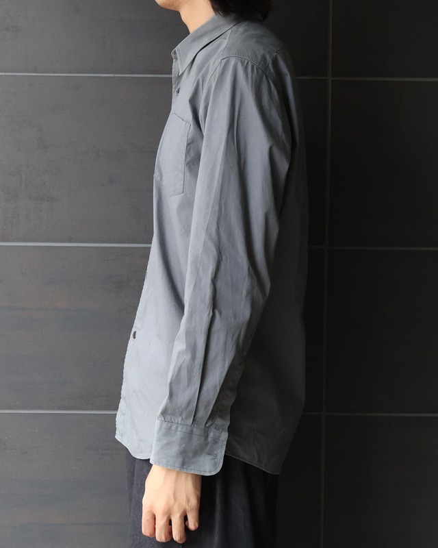 【DRIES VAN NOTEN】gray classic shirt