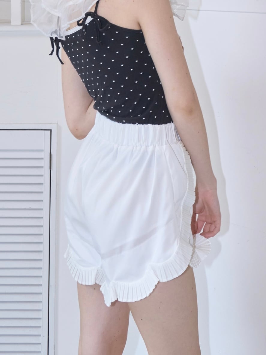 angel frill pants -WHITE- | mieya mieya