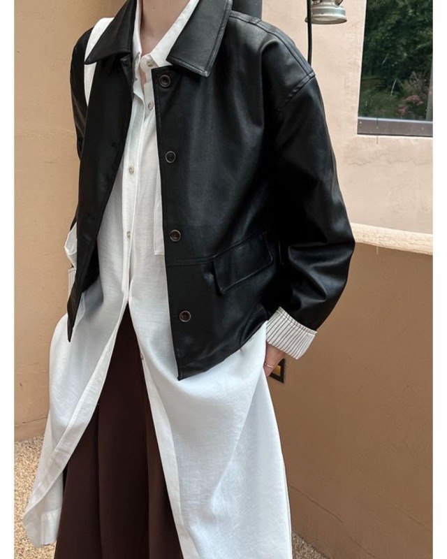 Eco Leather Jacket