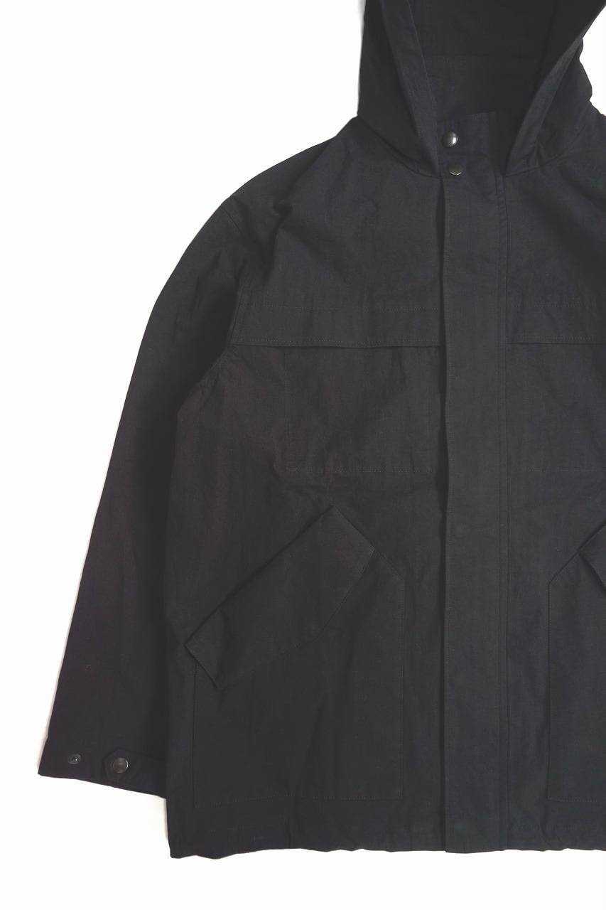 Cotton Nylon Blouson Parka