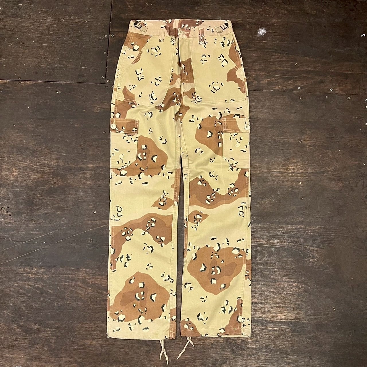 デザートカモ　チョコチップ　ミリタリパンツ 美品 米軍 6カラー チョコチップ デザートカモ カーゴパンツ XL-S 迷彩