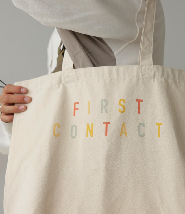 first contact / tote bag