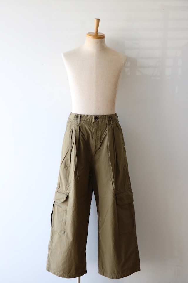 Ancellm  -POPLIN CARGO PANTS- / ANC-PT135-A / アンセルム ポプリンカーゴパンツ