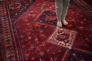 219 -Vintage qashqai rug