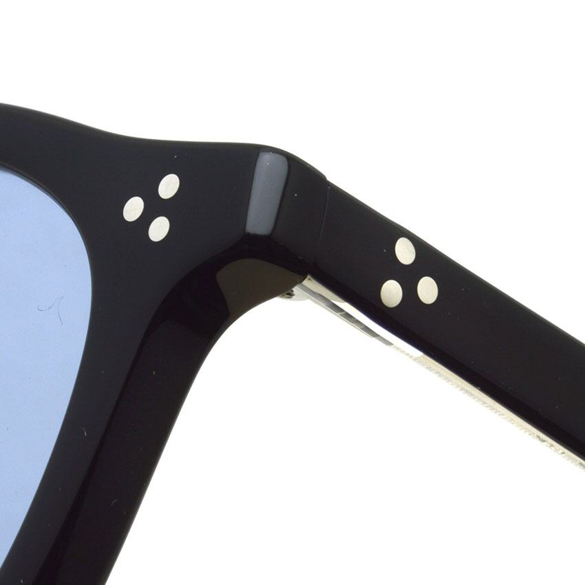 EYEVAN / SADLER(49) Sun / PBKS - Lt.BLUE ピアノブラック/シルバー