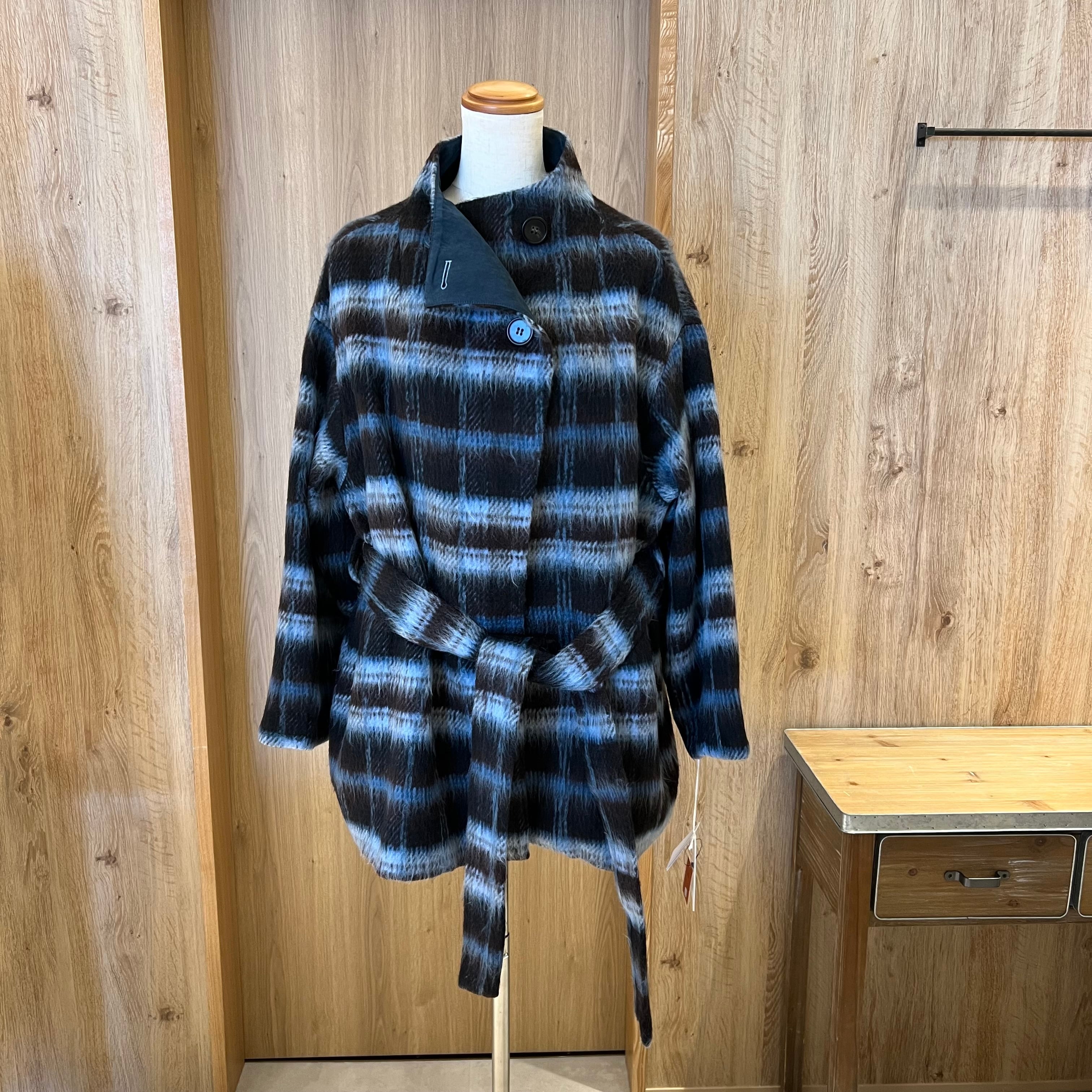MIDVEIN【2026AW】チェックコート(N) | whispermusee