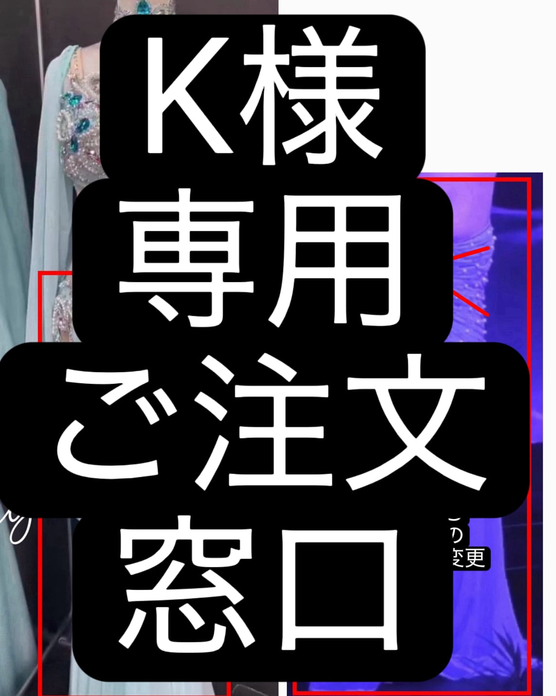 K様専用 ご注文窓口 ベリーダンス オーダーメイド衣装 LY