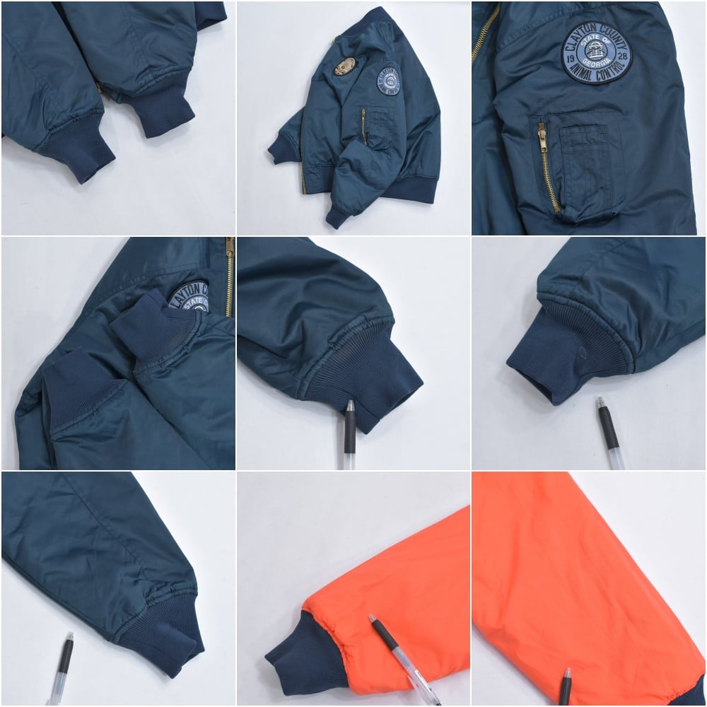 00s～ SNAP'N'WEAR スナップンウェア MA-1タイプ リバーシブル
