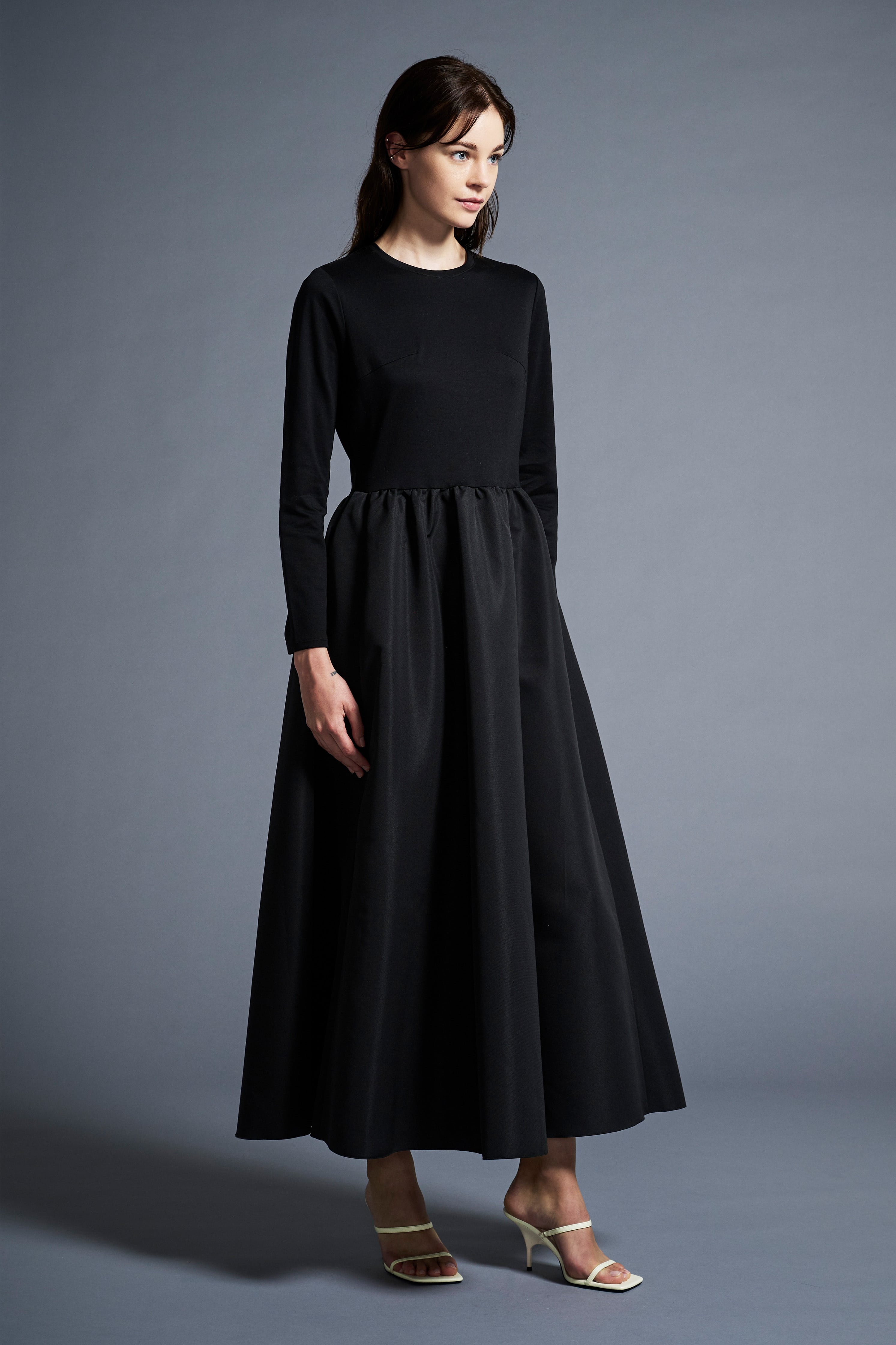 美品 アミカキッズ BORDER BALLERINA LONG T-DRESS 0851bb7bf132f2d891735f18bde51e