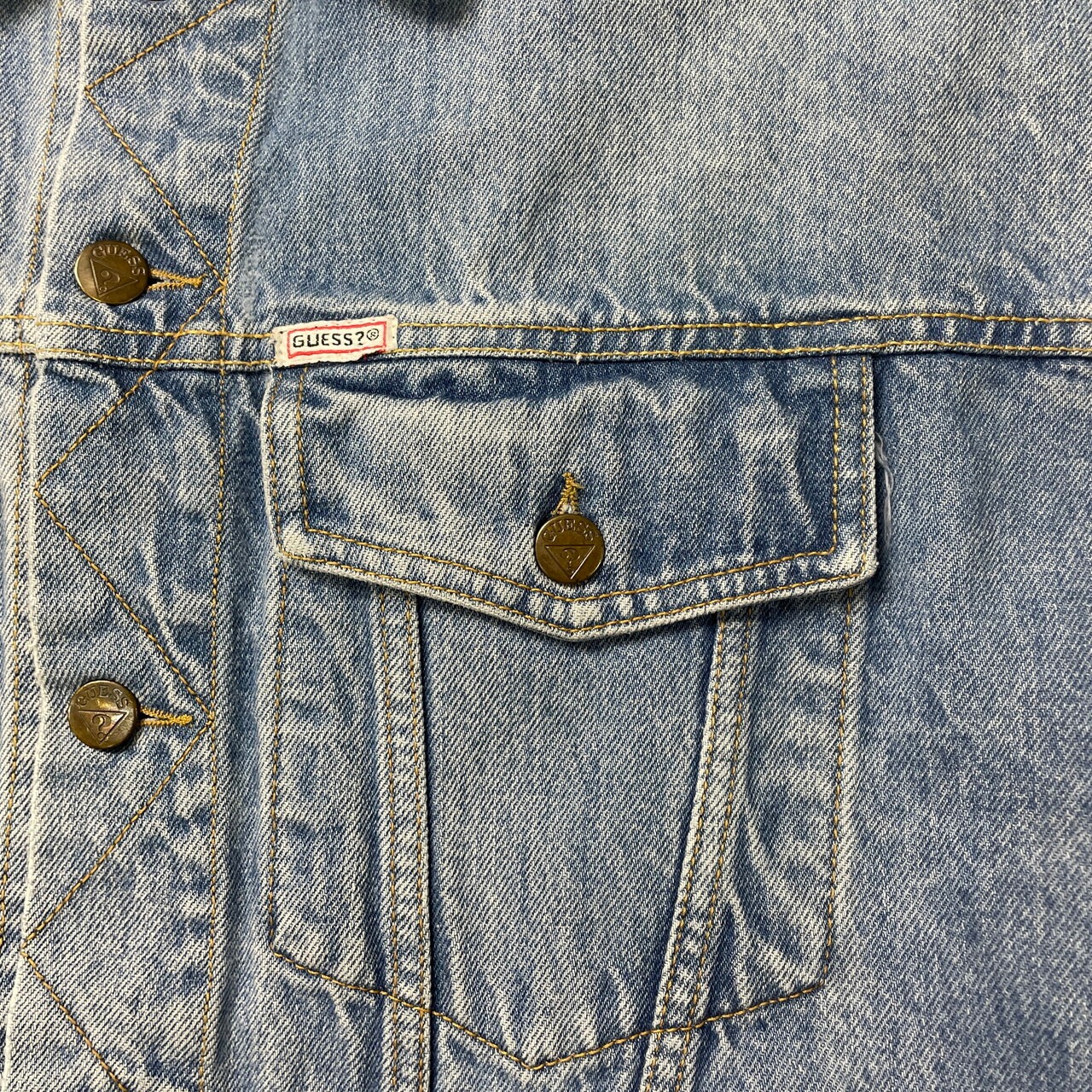 90年代 USA製 GEORGES MARCIANO for GUESS ゲス デニムジャケット 